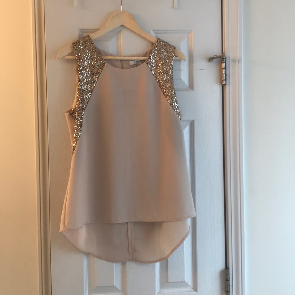 F21 Sequin Tank